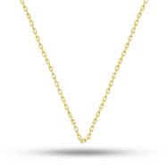 Gumush T7492 Gold 0.30 Mikron 45 cm Forse Kadın Gümüş Zincir