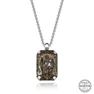 Gumush T7690 Crystal Taşlı Top Zincir Kadın Gümüş Kolye