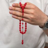 Gumush T8870 Sıkma Kehribar Tesbih