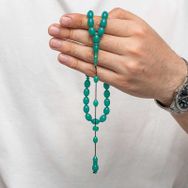 Gumush T8872 Sıkma Kehribar Tesbih