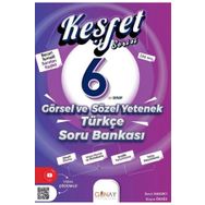 Günay Yayınları 2324 6. Sınıf Keşfet Serisi Görsel ve Sözel Yetenek Türkçe Soru Bankası
