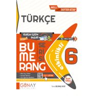 Günay Yayınları 6. Sınıf Türkçe Bumerang Etkinlikli Defter Kitap