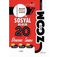 Günay Yayınları 7. Sınıf Sosyal Bilgiler 20’li Branş Deneme