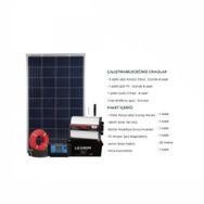 Güneş Enerjisi Aydınlatma-tv Paketi Solar Paket 170W Güneş Panel