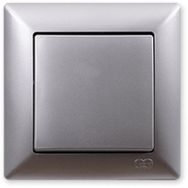 Günsan Elektrik 01281500-100101 Visage Gümüş Anahtar