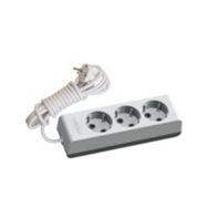 Günsan Elektrik 01351110-303310 Üçlü Çocuk Korumalı Topraklı Anahtarlı Priz