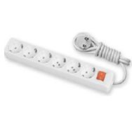 Günsan Elektrik 01351110-305610 Altılı Çocuk Korumalı Topraklı Anahtarlı Priz