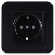 Günsan Elektrik 01373400-100116 Radius Çocuk Korumalı Siyah Topraklı Priz