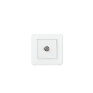 Günsan Elektrik 01379300-100172 Radius Tekli F Konnektörlü Fildişi Beyazı Uydu Priz