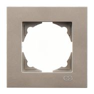 Günsan Eqona Metallic Bej Teklı Çerçeve
