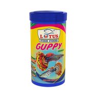Guppy Granulat 250 ml Bitkisel Protein Karışık Lepistes Moli Kılıç Tetrazon Balık Yemi