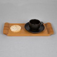 Güral Bodrum Bone Çay Fincanı ve Tabağı