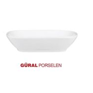 Güral Porselen 14 cm Kare Kayık Tabak