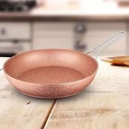 Güral Porselen Ametis Bakır 24 cm Granit Tava