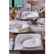 Güral Porselen Bonenjoy 24 Parça 6 Kişilik Bone Yemek Takımı