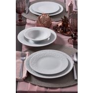 Güral Porselen Bronte 24 Parça Yemek Takımı