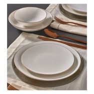 Güral Porselen Camelia 24 Parça 6 Kişilik Copper Bakır Bone Yemek Takımı