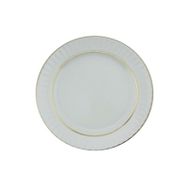 Güral Porselen Mat Yaldızlı 16 cm 12'li Düz Pasta Tabağı