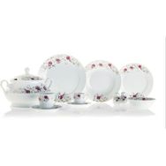 Güral Porselen Safir 82 Parça 12 Kişilik Bone Yemek Takımı
