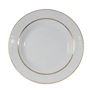 Güral Porselen Sedef Yaldızlı 20 cm Düz Tabak