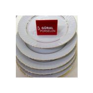 Güral Porselen Yaldızlı 6 Tane Fincan Takımı