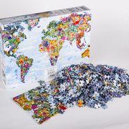 Gürbüz 12101 1000 Parça Mitolojik Harita Fantastik Puzzle