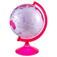 Gürbüz 26 cm Mor&Pembe Işıklı Dünya Küresi