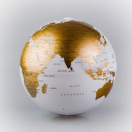 Gürbüz 42155 15 cm Altın-Gold Dönen Küre