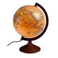 Gürbüz Antik 26 cm Işıklı Yer Küre