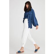 Gusto 20YG001134 Ekru Saten Kadın Pantolon