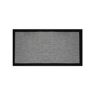 Güven Collection Nature Rustic Koyu Gri 160x230 cm Bordürlü Sisal Halı