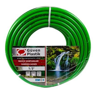 Güven Plastik 1/2 Çim Örgülü 25 mt Bahçe Hortumu