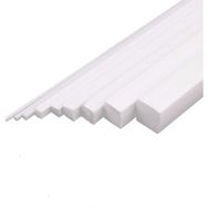 Güven Sanat 5750310 İçi Dolu 1 mm 50 cm 20 Adet Plastik Kare Çıta