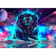 Güven Serigrafi Aslan 1000 Parça Ahşap Puzzle Yapboz