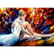 Güven Serigrafi Bale 1000 Parça Ahşap Puzzle Yapboz