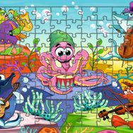 Güven Serigrafi Deniz Canlıları 108 Parça Model 13 Ahşap Çocuk Puzzle Yapboz