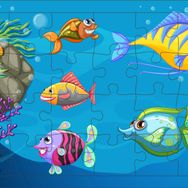 Güven Serigrafi Deniz Canlıları 8 24 Parça Ahşap Çerçeveli Puzzle Yapboz