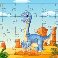 Güven Serigrafi Dinozorlar Model 3 24 Parça 19,5 x 29,5 cm Ahşap Çocuk Puzzle Yapboz