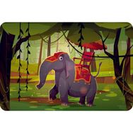 Güven Serigrafi Fil Amca 35 Parça Ahşap Çocuk Puzzle Yapboz