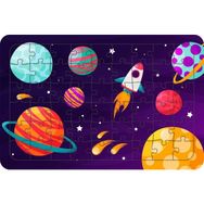 Güven Serigrafi Galaksi Model 2 54 Parça 19,5 x 29,5 cm Ahşap Çocuk Puzzle Yapboz