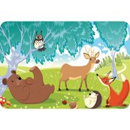 Güven Serigrafi Hayvanlar 2 24 Parça 20 x 30 cm Ahşap Çerçeveli Puzzle Yapboz