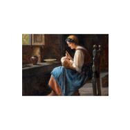 Güven Serigrafi Kadın 1000 Parça Ahşap Puzzle Yapboz