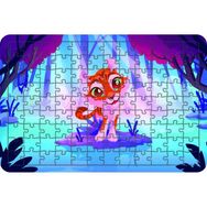 Güven Serigrafi Küçük Kaplan 108 Parça Ahşap Çocuk Puzzle Yapboz