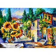 Güven Serigrafi Leonid Afremov 2 1000 Parça Ahşap Puzzle Yapboz