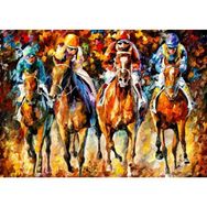 Güven Serigrafi Leonid Afremov 3 1000 Parça Ahşap Puzzle Yapboz