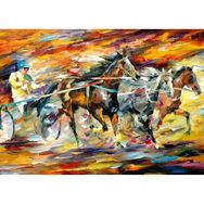 Güven Serigrafi Leonid Afremov 4 1000 Parça Ahşap Puzzle Yapboz