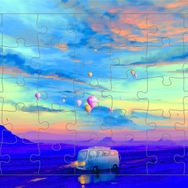 Güven Serigrafi Minübüs 35 Parça Ahşap Çocuk Puzzle Yapboz
