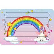 Güven Serigrafi Model 5 Sevimli Unicorn Çubuk Ahşap Çocuk Puzzle Yapboz