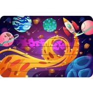 Güven Serigrafi Model 6 Galaksi Çubuk Ahşap Çocuk Puzzle Yapboz