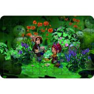 Güven Serigrafi Ormandaki Çocuklar 108 Parça Ahşap Çocuk Puzzle Yapboz
